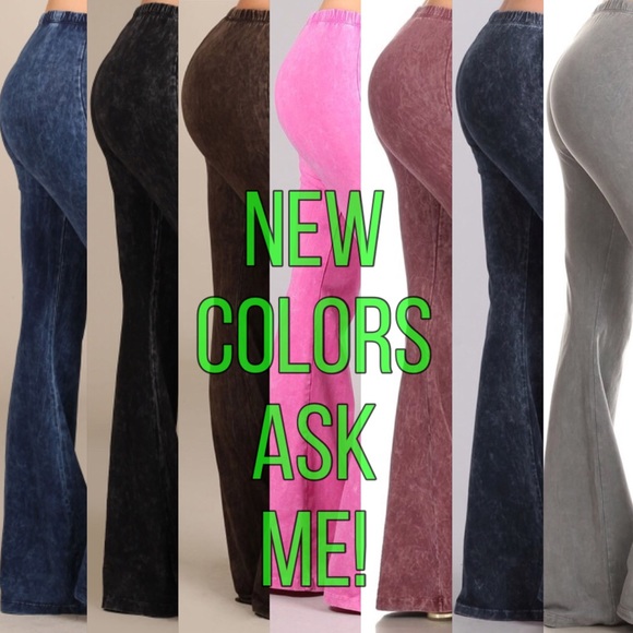 lovenushuz Pants - NEW Festival Retro Prints Flared Bell Bottom Pants